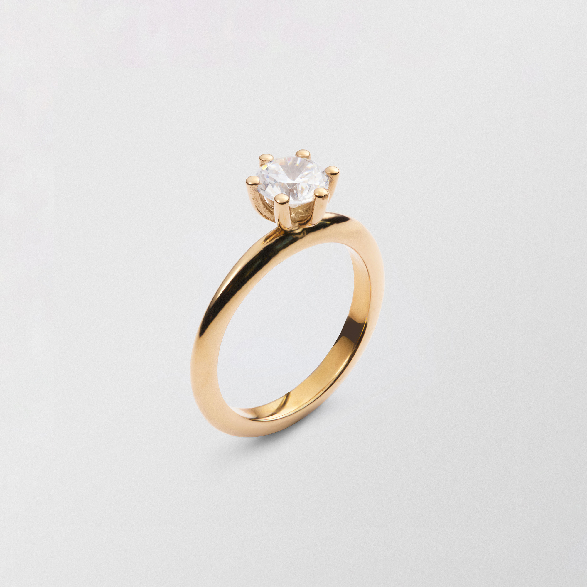 Product Image for Pompeia 1.00 by Sandberg | Förlovningsring i guld