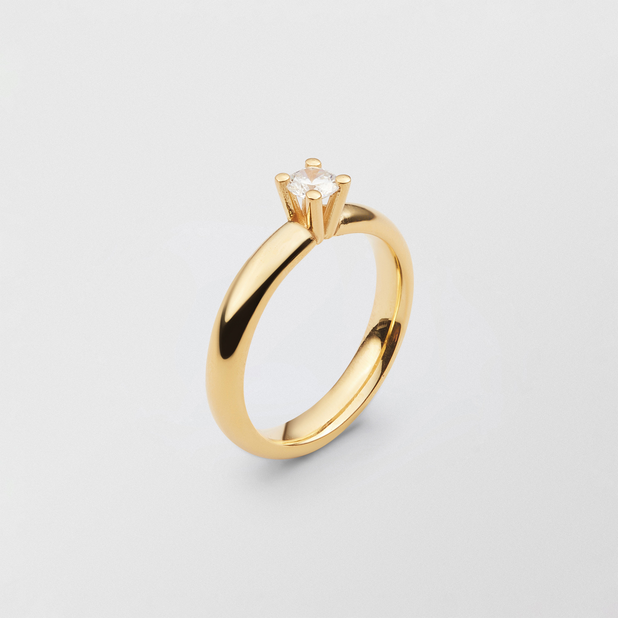 Product Image for Bonnie 0.30 by Sandberg | Förlovningsring i guld