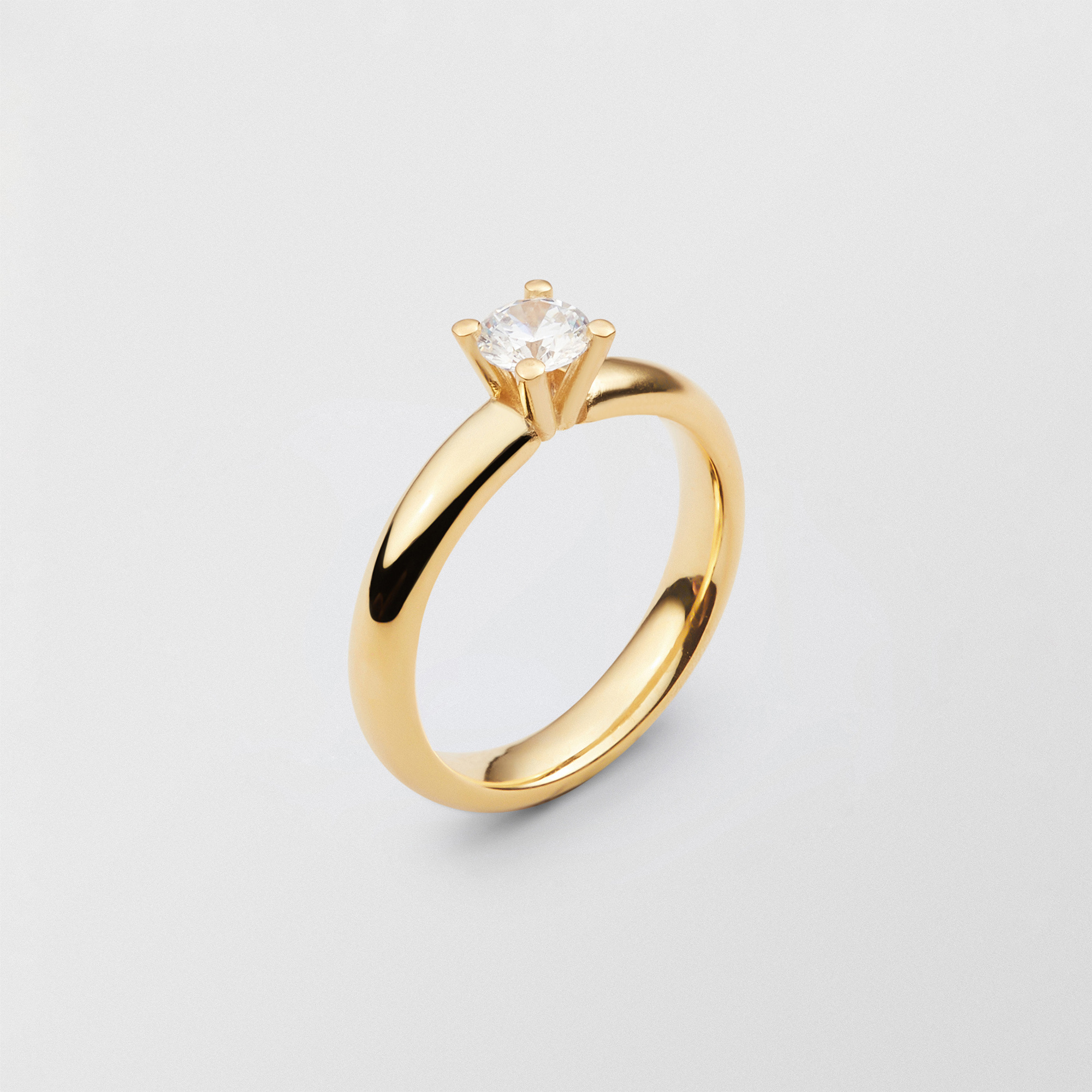 Product Image for Bonnie 0.50 by Sandberg | Förlovningsring i guld
