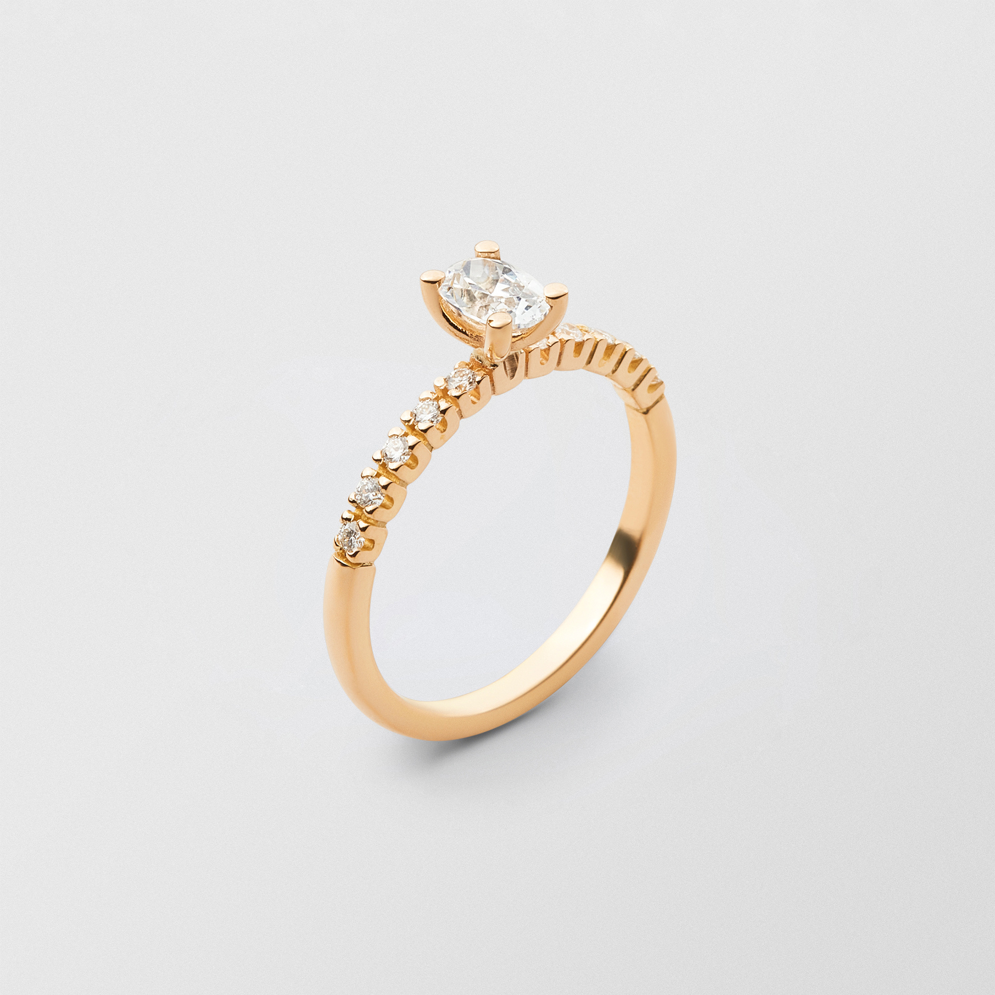 Product Image for Soft 0.50 oval by Sandberg | Förlovningsring | Guld