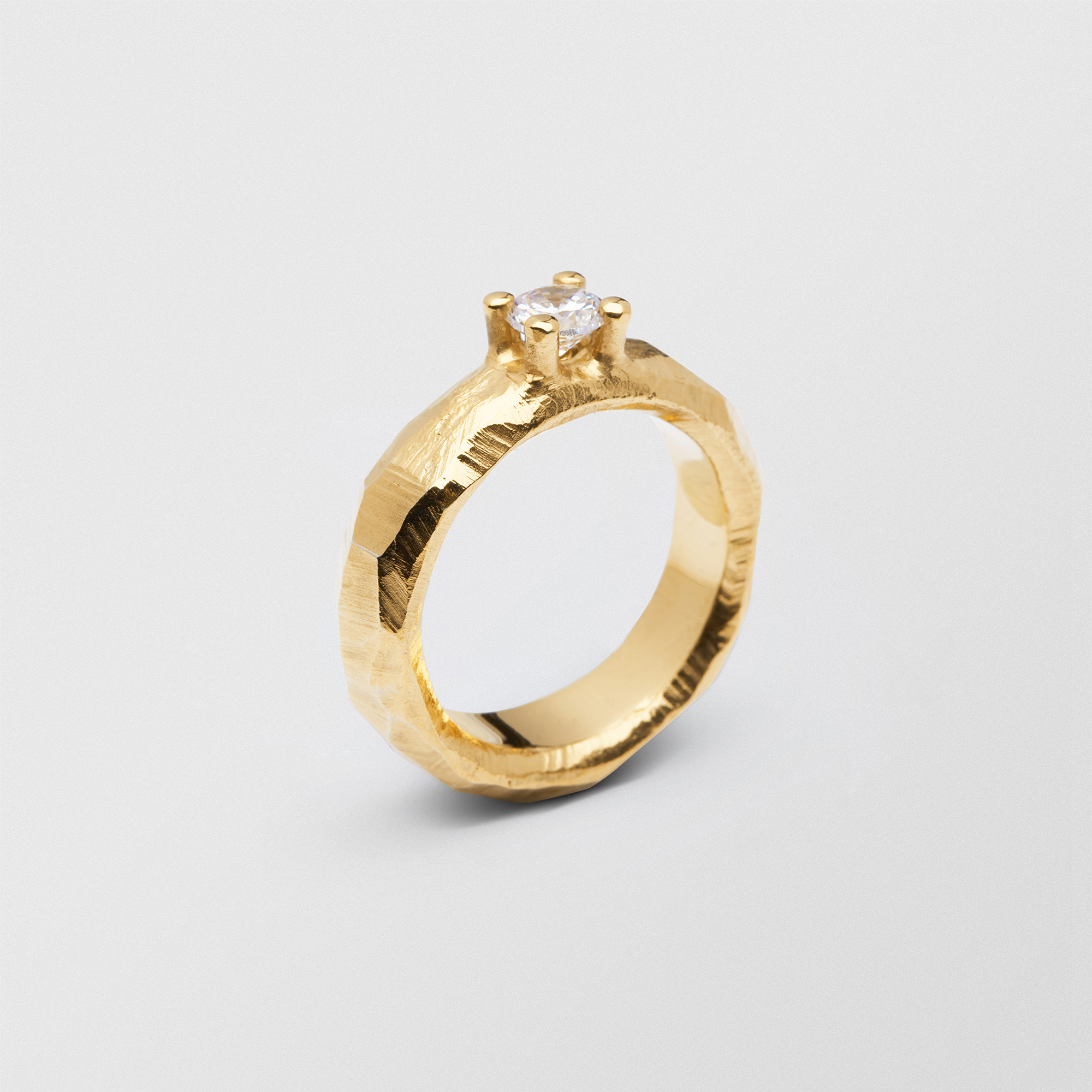 Product Image for Mouse 0.40 by Sandberg | Förlovningsring i guld