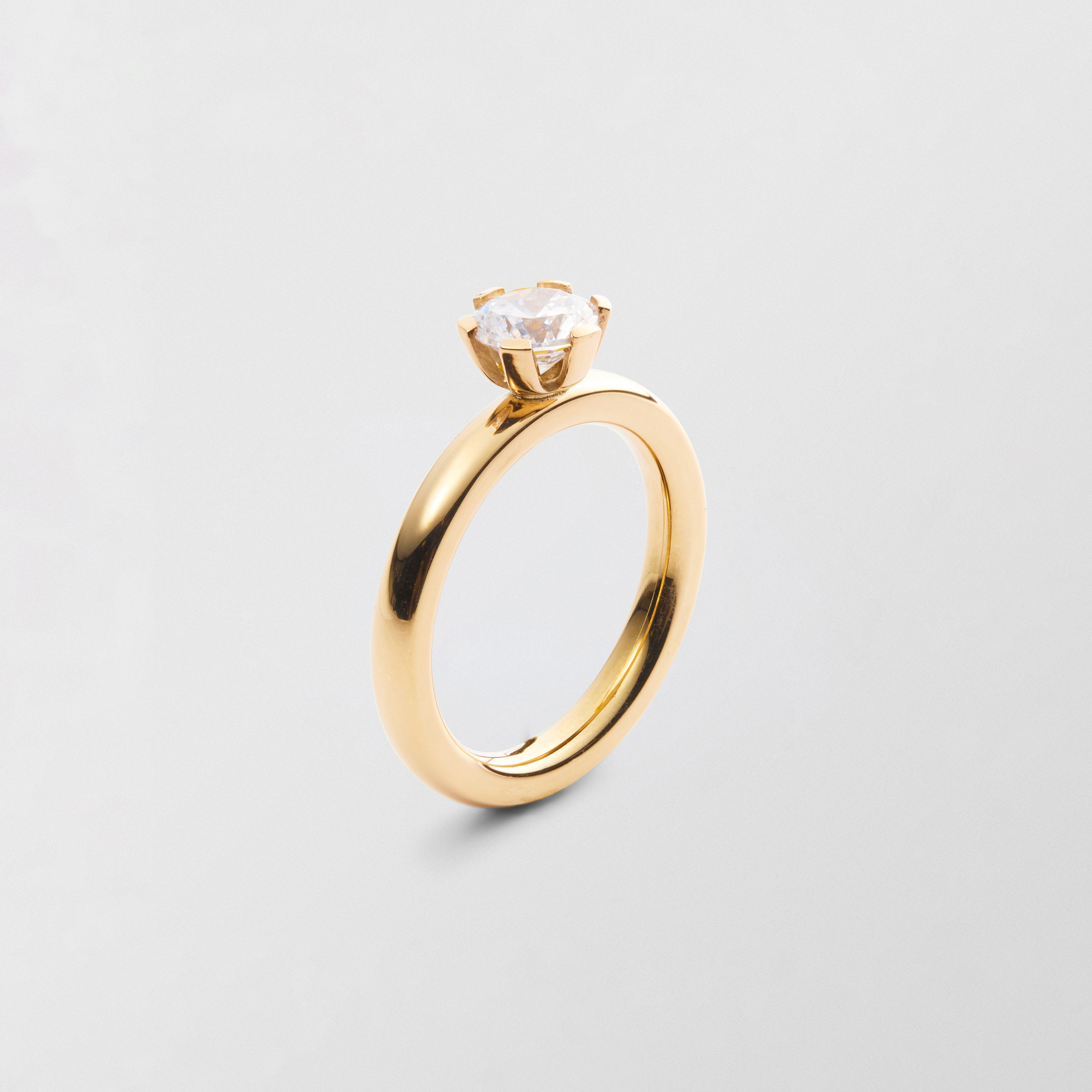 Product Image for Stockholm 0.90 by Sandberg | Förlovningsring i guld