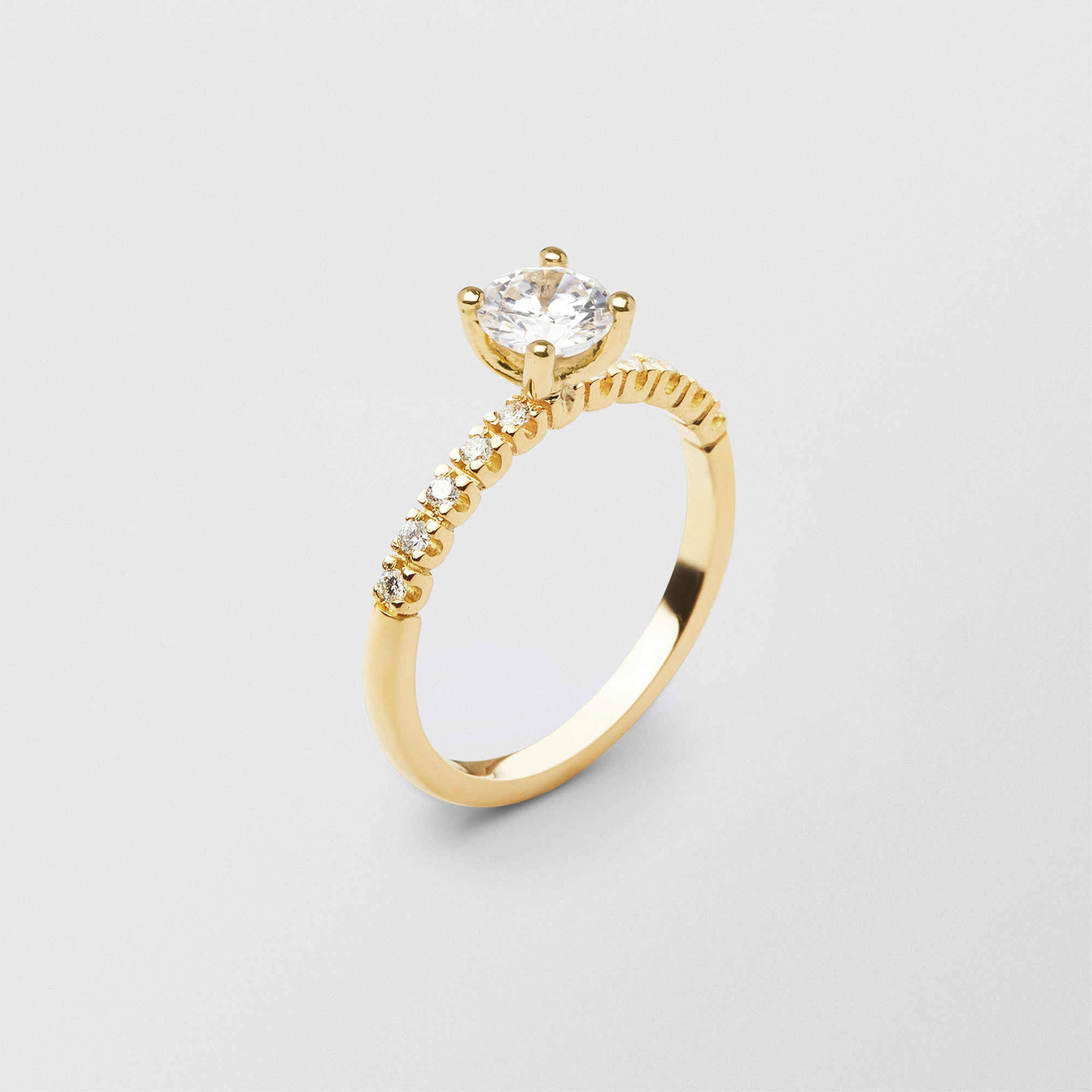Product Image for Soft 0.70 by Sandberg | Förlovningsring | Guld